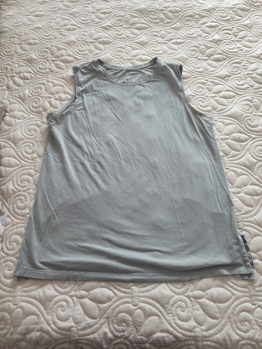 lululemon athletica Sleeveless Tank Top - Green / Grey
